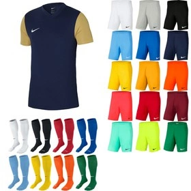 Komplet Strój Piłkarski Nike Tiempo Premier II (DH8035-411)