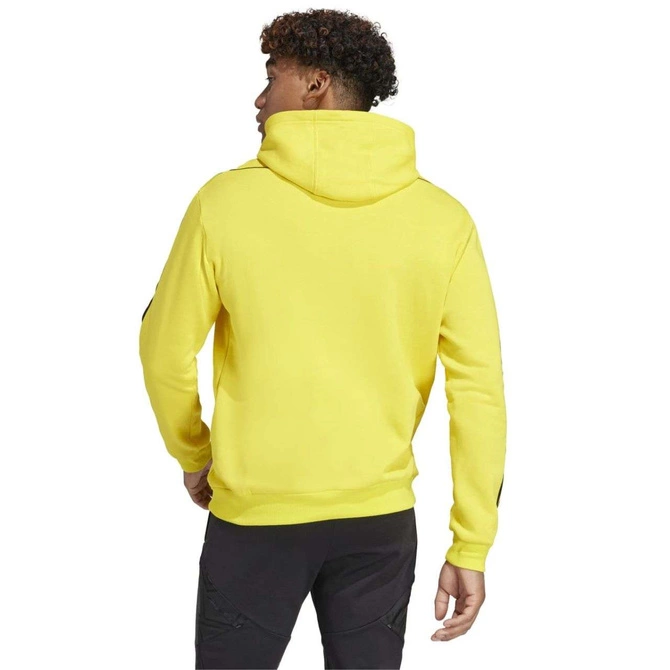 Męska Bluza Bawełniana z Kapturem Adidas Tiro 23 League Hoodie Żółta (IC7850)
