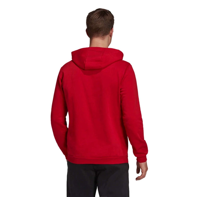 Męska Bluza Bawełniana z Kapturem Adidas Entrada 22 Hoody Czerwona (H57514)