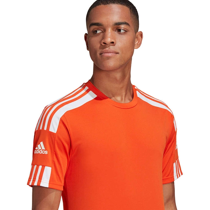 Męska Koszulka Treningowa Adidas Squadra 21 Jersey Short Sleeve Pomarańczowa (GN8092)