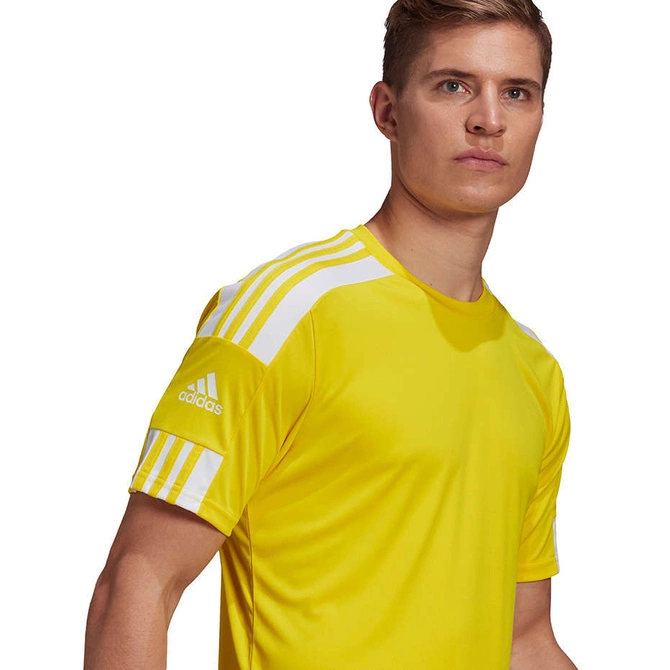 Męska Koszulka Treningowa Adidas Squadra 21 Jersey Short Sleeve Żółta (GN5728)