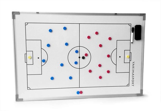 Tablica taktyczna 60x90 cm- piłka nożna