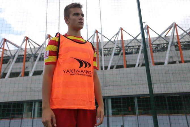 Znacznik piłkarski pomarańczowy, oznacznik Dziecko (100146)