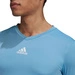 Męska Koszulka Termoaktywna Adidas Base Tee 21 Błękitna (GN7507)