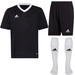 Dziecięcy Komplet Piłkarski Adidas Entrada 22 Czarny (H57497)