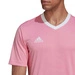 Męska Koszulka Piłkarska Adidas Entrada 22 Różowy (HC5072)