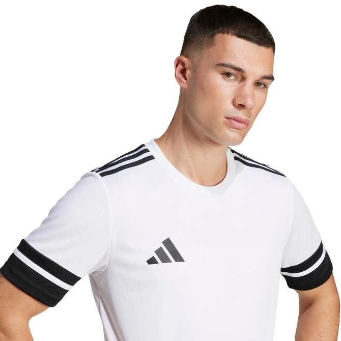Koszulka męska adidas Squadra 25 biało-czarna JG5835