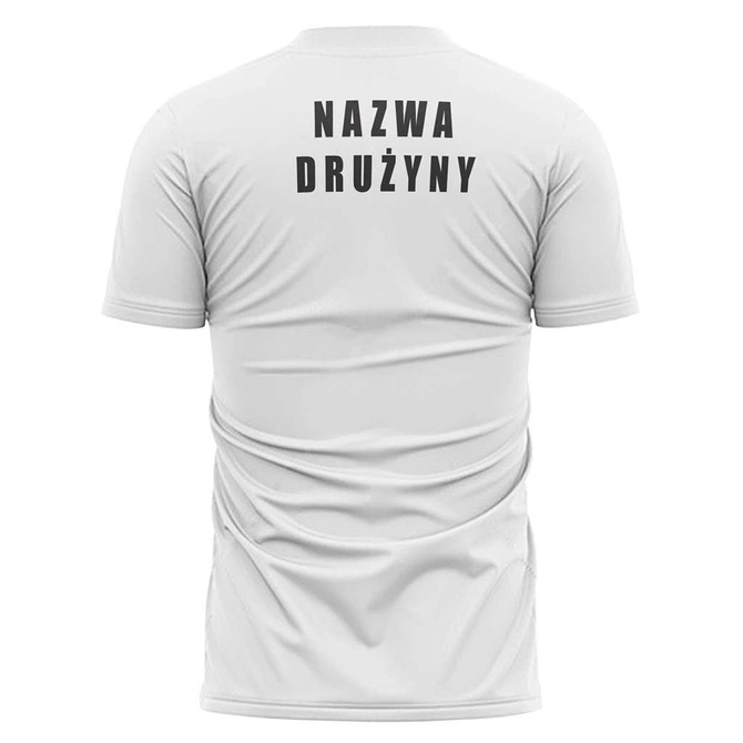 Nadruk na odzieży - nazwa drużyny 2 linijki