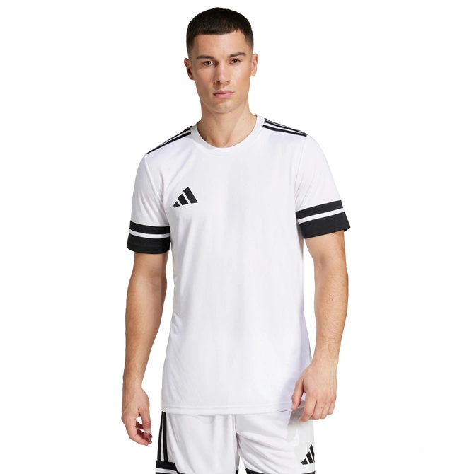 Koszulka męska adidas Squadra 25 biało-czarna JG5835