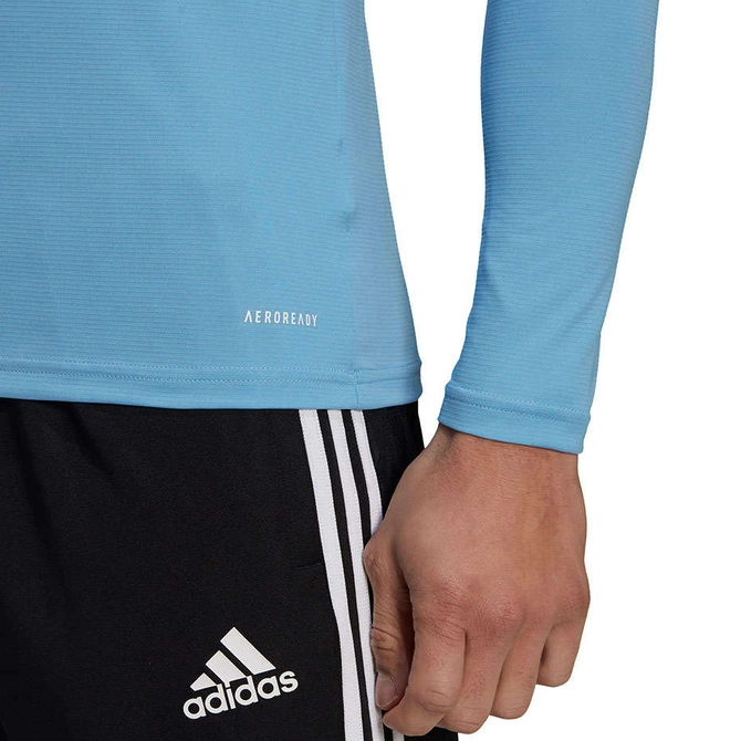 Męska Koszulka Termoaktywna Adidas Base Tee 21 Błękitna (GN7507)