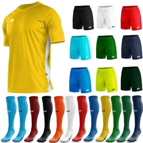 Komplet Strój Piłkarski Zina Contra Junior Żółty