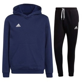Dziecięcy Komplet Bawełniany Adidas Entrada 22 Granatowy (H57517)