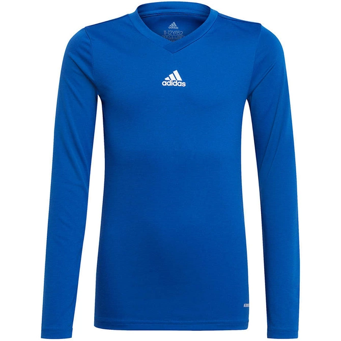 Koszulka Termoaktywna Z Długim Rękawem Adidas Team Base Tee Niebieska (GK9087)