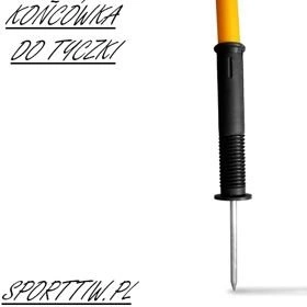 Końcówka do laski ze sprężyną