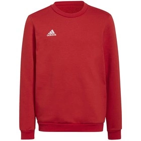 Bluza Dziecięca Bawełniana Adidas Entrada 22 Sweat Top Czerwona (H57473)