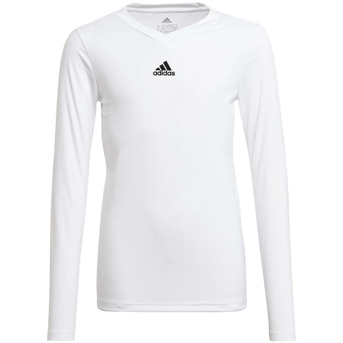 Koszulka Termoaktywna Z Długim Rękawem Adidas Team Base Tee Biała (GN5713)