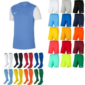 Komplet Strój Piłkarski Nike Tiempo Premier II (DH8035-412)