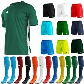 Komplet Strój Piłkarski Zina Contra Zielony