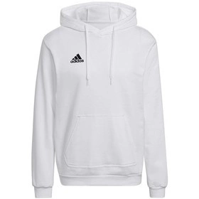 Męska Bluza Bawełniana z Kapturem Adidas Entrada 22 Hoody Biała (HG6302)