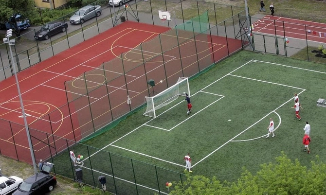 Siatka na bramkę 5 x 2 m 4 mm Zielona (100107)