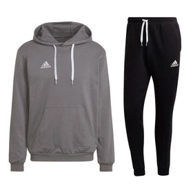 Komplet Bawełniany Adidas Entrada 22 Szara Bluza (HB0578)