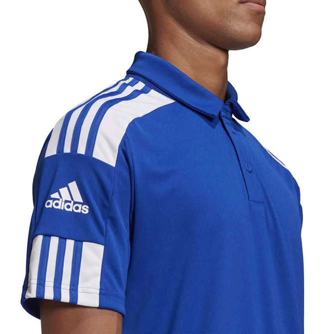 Męska Koszulka Adidas Squadra 21 Polo Niebieska (GP6427)