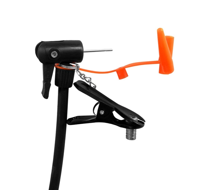 Pompka ręczna 60 cm z ciśnieniomierzem (100295)