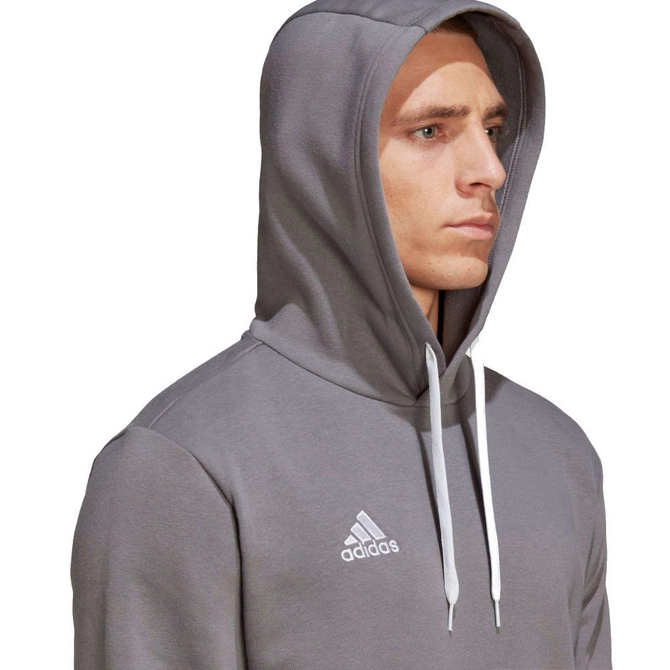 Męska Bluza Bawełniana z Kapturem Adidas Entrada 22 Hoody Szara (HB0578)
