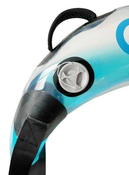 Piłka lekarska, AKUAFIT BULGARIAN BAG obciążnik bumerang do ćwiczenia z ciężarem wody AQUA (100641)