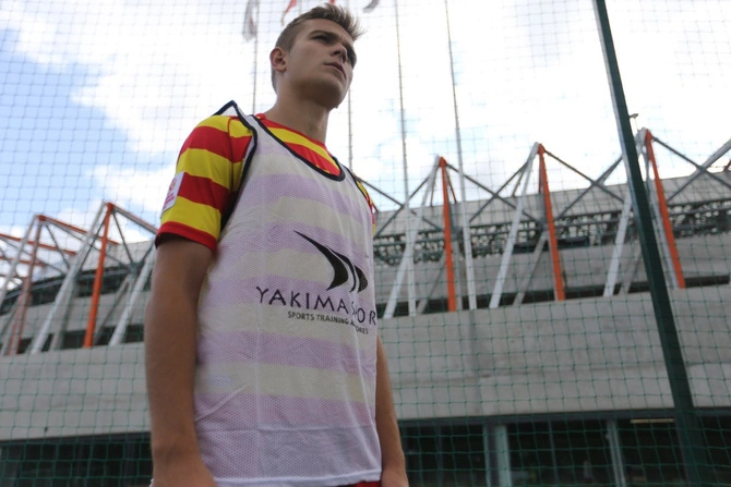 Znacznik piłkarski biały, oznacznik Dziecko (100197)