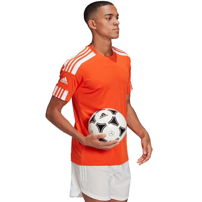 Męska Koszulka Treningowa Adidas Squadra 21 Jersey Short Sleeve Pomarańczowa (GN8092)